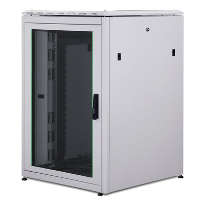 22U Patch Cabinet 800x800x1164 mm (WxDxH) light gray