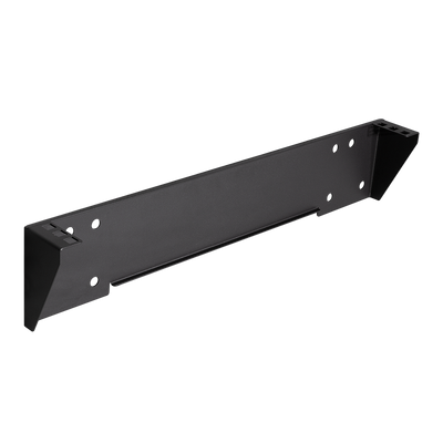 Soporte de pared vertical de 19" 1U negro