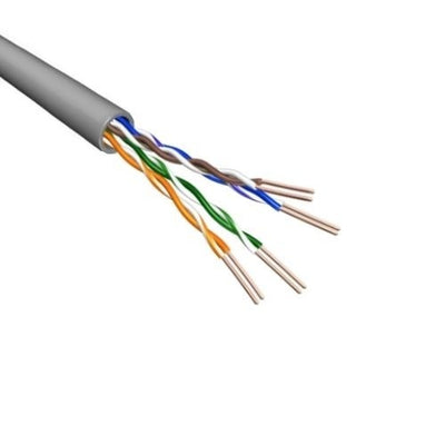 Cable de red UTP CAT5e rígido 100M 100% cobre