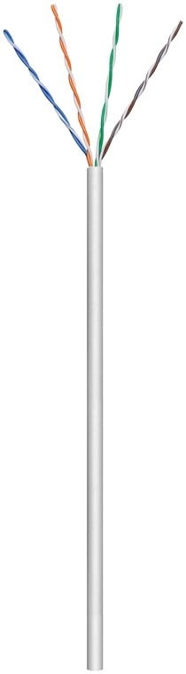 Cable de red UTP CAT5e flexible 305M 100% cobre