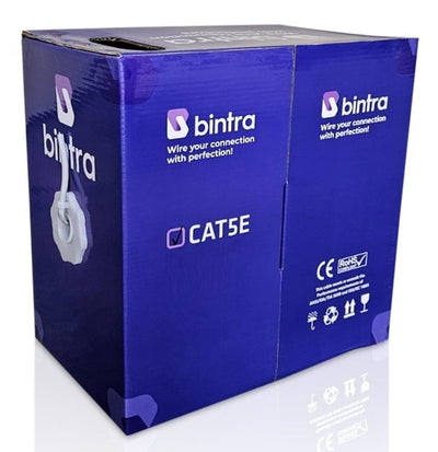 Cable de red UTP CAT5e rígido 100M CCA