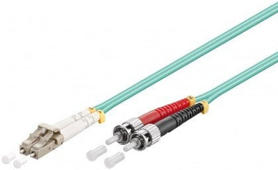 Cable de fibra óptica LC-ST OM3 1m