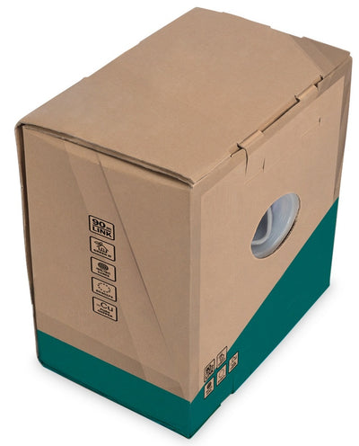 Cable CAT5e U/UTP rígido PVC Gris 305M 100% cobre