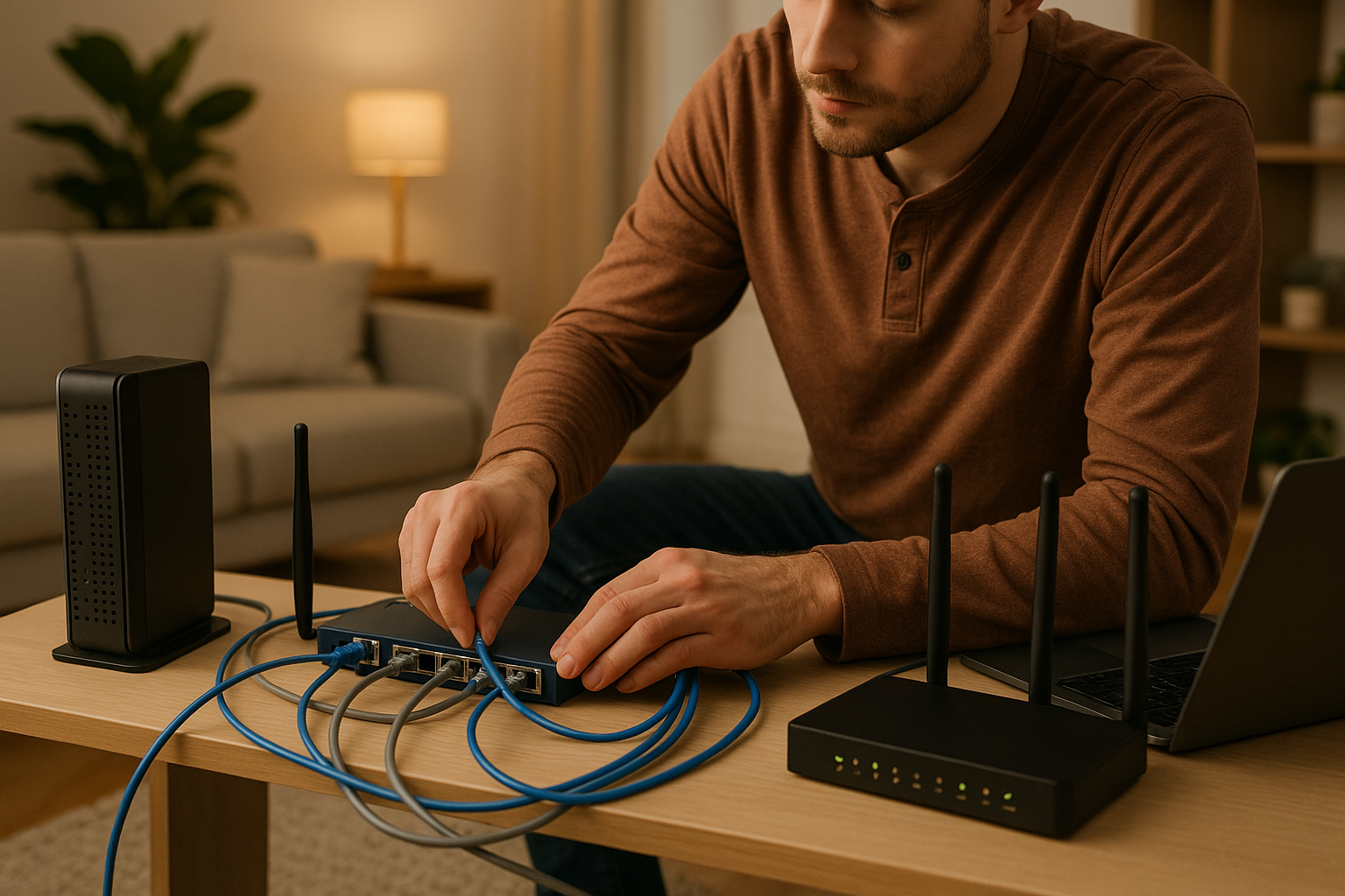 Hoe leg je zelf eenvoudig een thuisnetwerk aan?