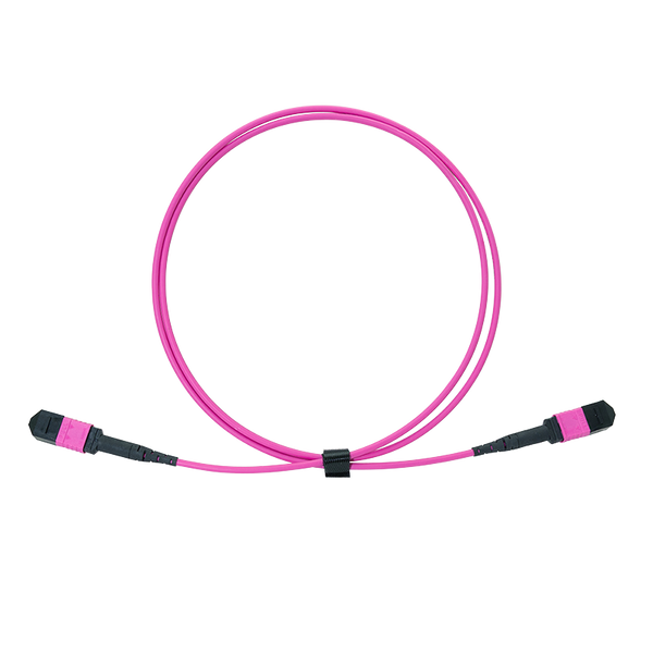 MPO patchkabel 12 vezels multi-mode OM4, MPO/PC V/V, Type B, 10 m