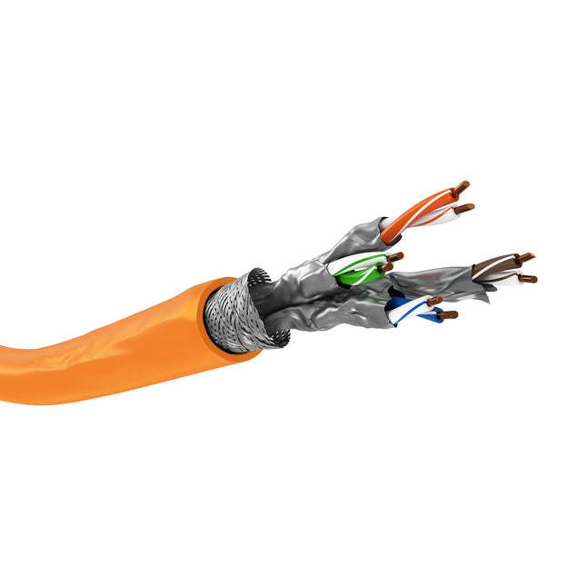 SFTP CAT7 network cable solid 100M 100% copper halogen free