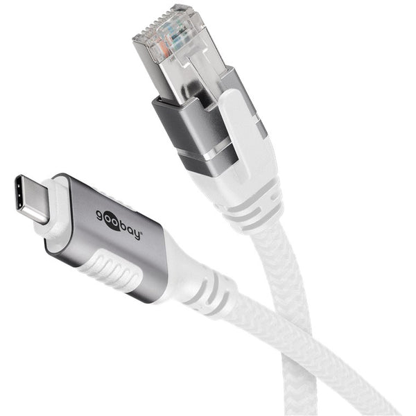 USB-C™ 3.1 naar RJ45 Ethernet kabel 15M wit