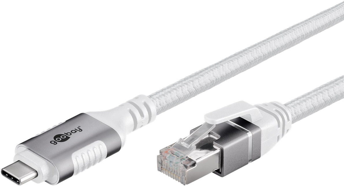 Cable Ethernet USB-C™ 3.1 a RJ45 de 15 m, blanco 