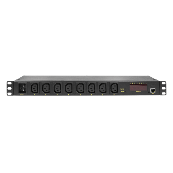 Smart PDU 8-voudig IEC320 C13, schakelbaar, met monitoringfuncties