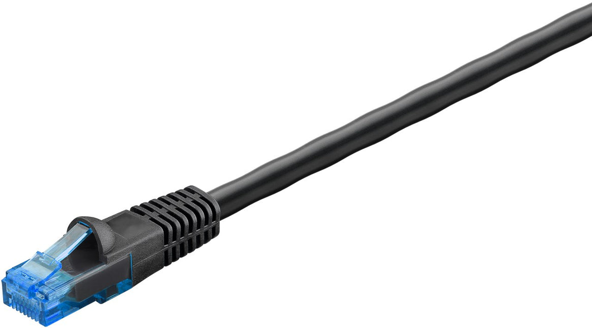 Cable exterior CAT6a U/UTP de 30 m, 100 % cobre