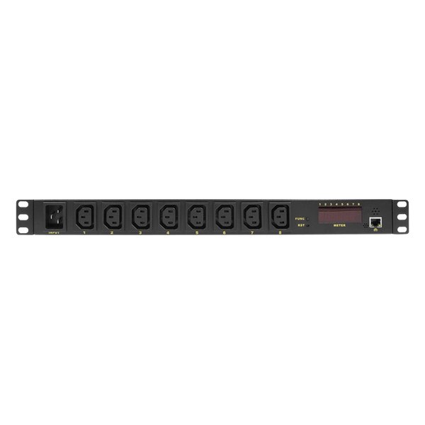 Smart PDU 8-voudig IEC320 C13, schakelbaar, met monitoringfuncties