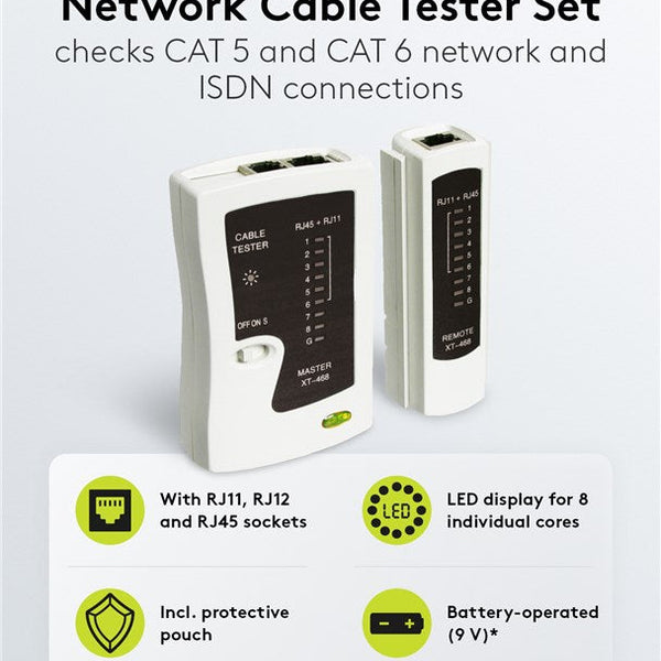 Comprobador de cables de red