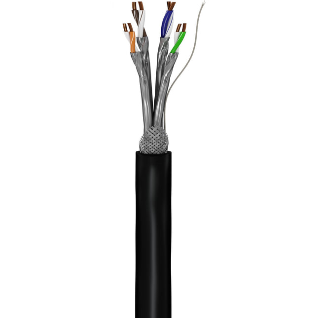 S/FTP CAT7 buitenkabel stug 100M 100% koper