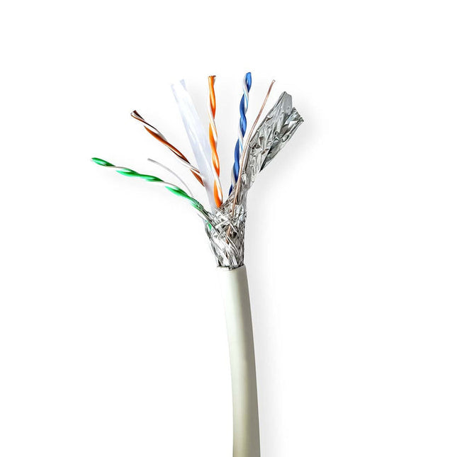 SF/UTP CAT6a netwerkkabel stug 100M 100% koper