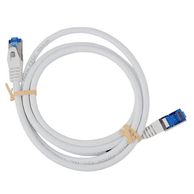 Cat6a S/FTP CCA LSZH white 10 meters