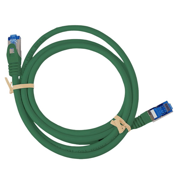Cat6a S/FTP CCA LSZH groen 10 meter