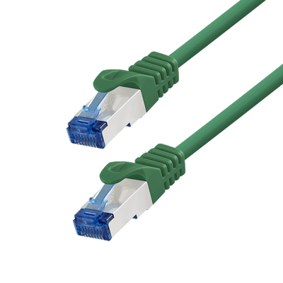 Cat6a S/FTP CCA LSZH groen 10 meter