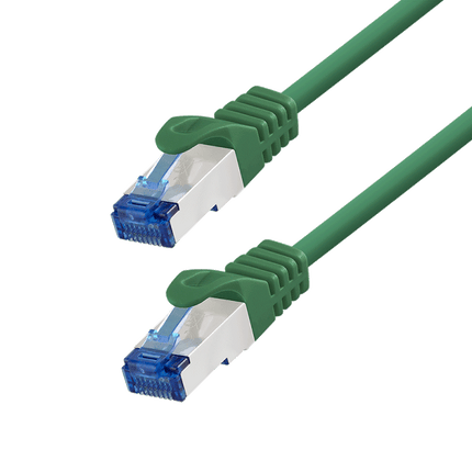Cat6a S/FTP CCA LSZH groen 10 meter