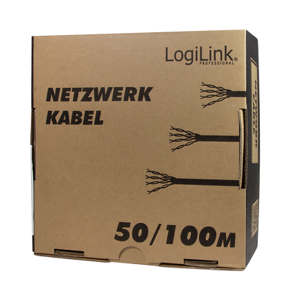 UTP CAT6 stug 100M 100% Koper
