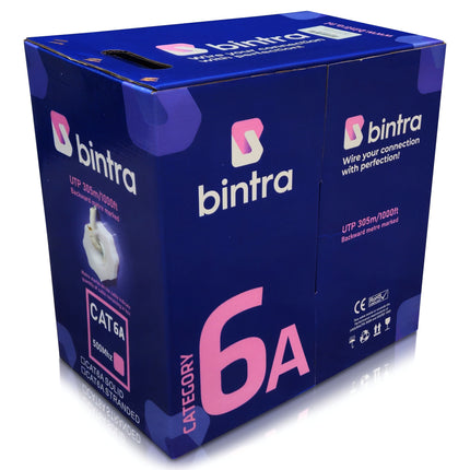 U/UTP CAT6a rigid 305M gray