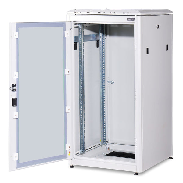 22U Patch Cabinet 600x600x1164 mm (WxDxH) light gray