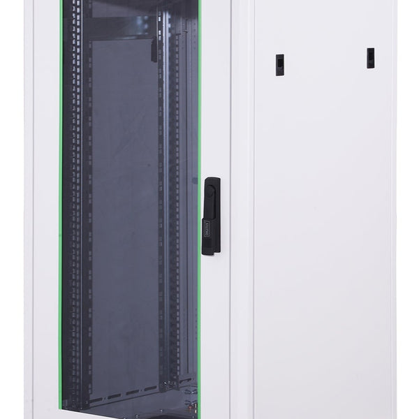22U Patch Cabinet 600x600x1164 mm (WxDxH) light gray