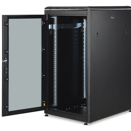 22U Patchkast 600x800x1164 mm (BxDxH) zwart