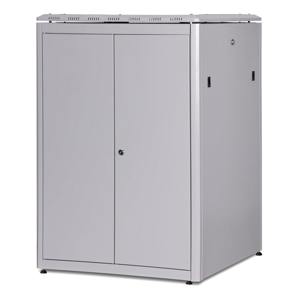 22U Patch Cabinet 800x800x1164 mm (WxDxH) light gray