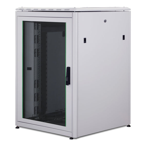 22U Patch Cabinet 800x800x1164 mm (WxDxH) light gray