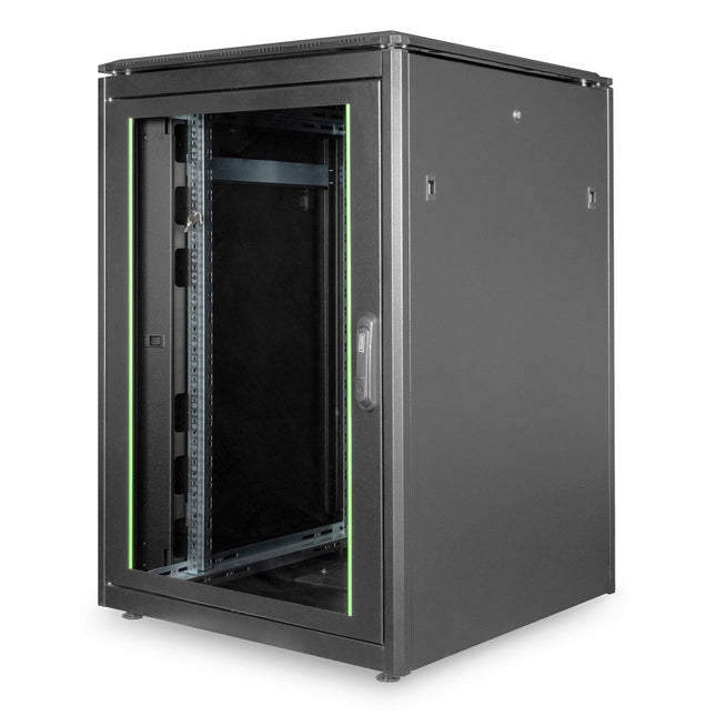Armario de conexiones 22U 800 x 800 x 1164 mm (ancho x profundidad x alto) negro