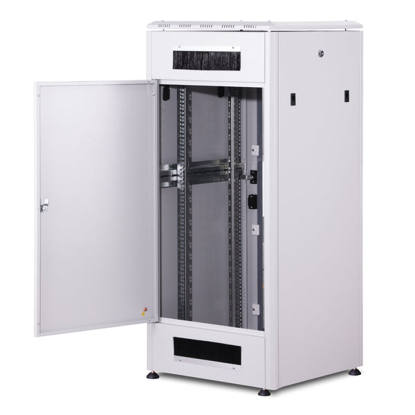 26U Patch Cabinet 600x600x1342 mm (WxDxH) light gray