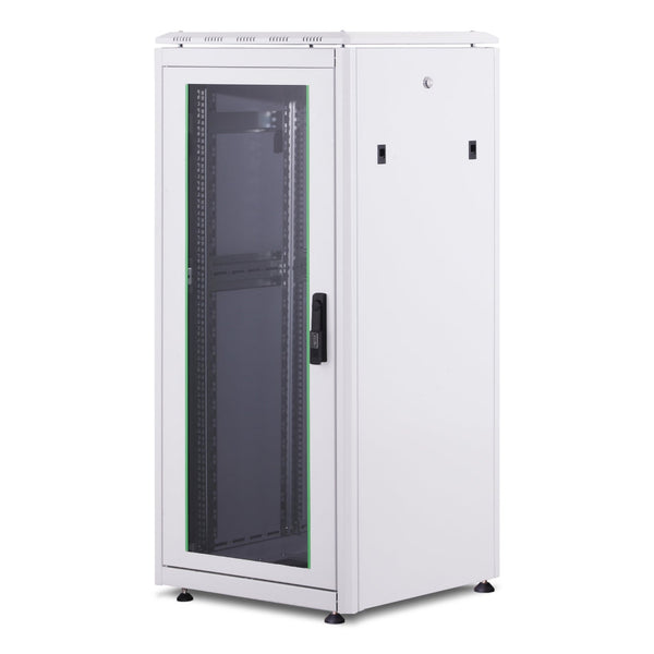 26U Patch Cabinet 600x600x1342 mm (WxDxH) light gray