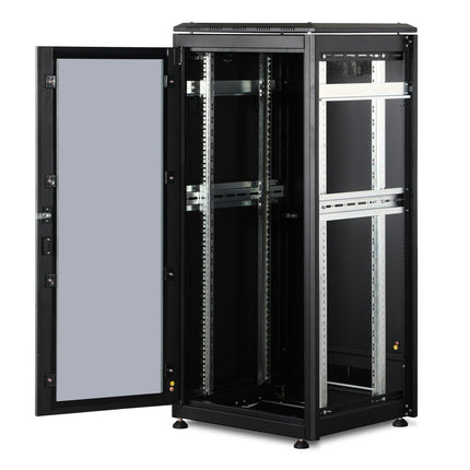 Armario de conexiones 26U 600 x 600 x 1342 mm (ancho x profundidad x alto) negro
