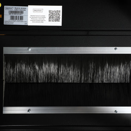 Armario de conexiones 26U 600 x 600 x 1342 mm (ancho x profundidad x alto) negro