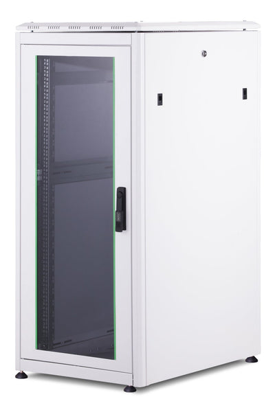 26U Patch Cabinet 600x800x1342 mm (WxDxH) light gray