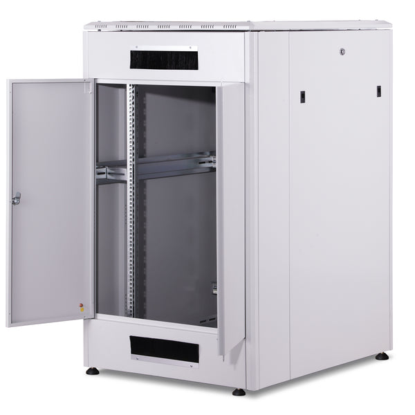 26U Patch Cabinet 800x1000x1342 mm (WxDxH) light gray