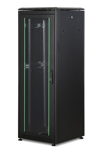 32U Patch cabinet 600x600x1609 mm (WxDxH) black