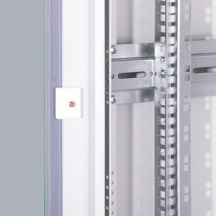 36U Patchkast 600x600x1787 mm (BxDxH) lichtgrijs