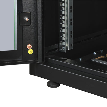 36U Patch cabinet 600x600x1787 mm (WxDxH) black