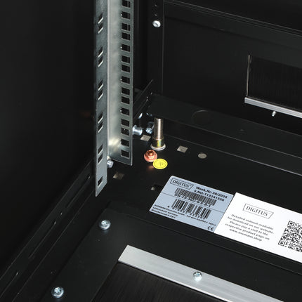 36U Patch cabinet 600x600x1787 mm (WxDxH) black