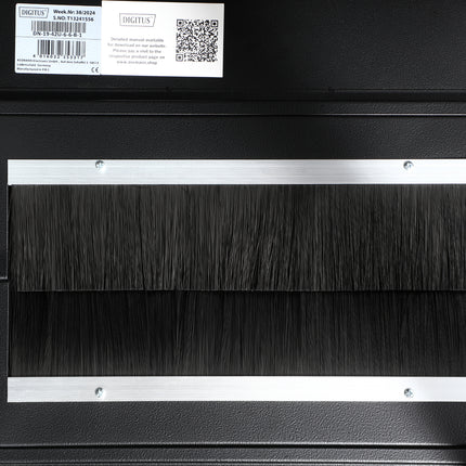 42U Patchkast 600x600x2053 mm (BxDxH) zwart