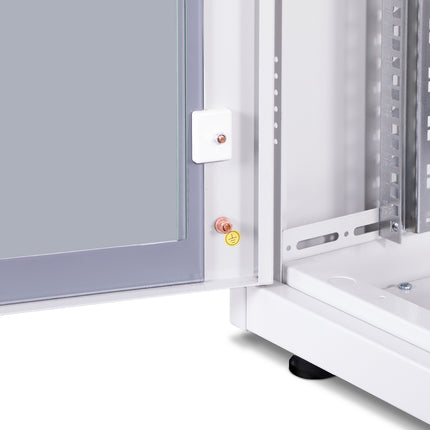 42U Patch Cabinet 600x800x2053 mm (WxDxH) light gray