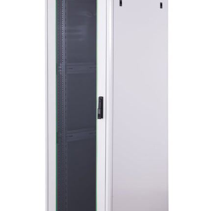 42U Patch Cabinet 600x800x2053 mm (WxDxH) light gray