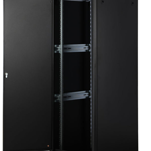 42U Patchkast 600x800x2053 mm (BxDxH) zwart