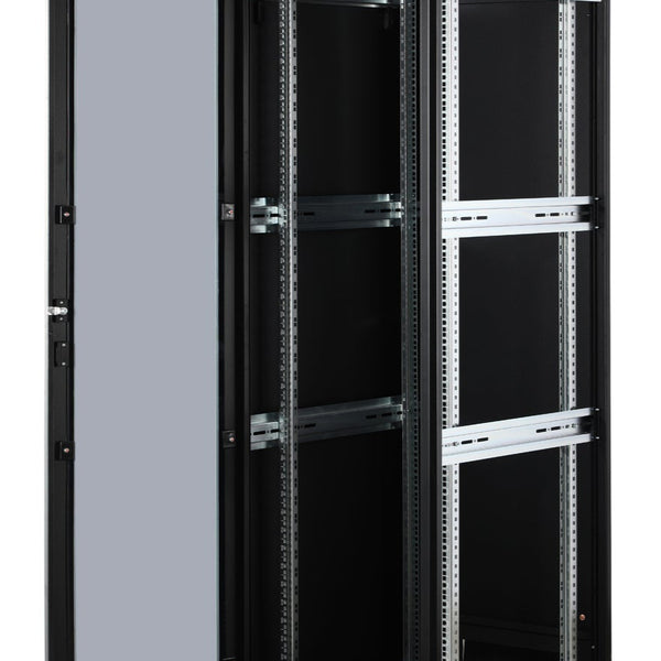 42U Patchkast 600x800x2053 mm (BxDxH) zwart