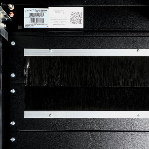 42U Patchkast 600x800x2053 mm (BxDxH) zwart