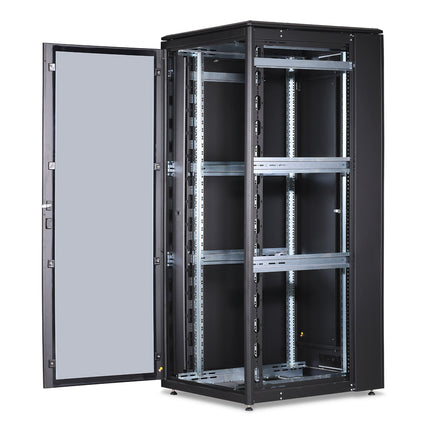 42U Patchkast 800x1000x2053 mm (BxDxH) zwart