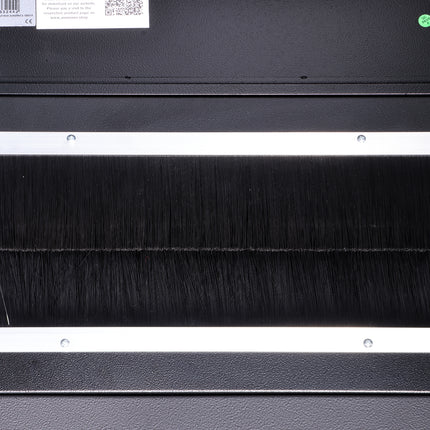 42U Patchkast 800x1000x2053 mm (BxDxH) zwart
