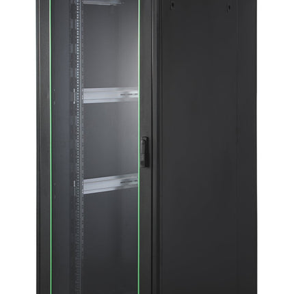 42U Patchkast 800x1000x2053 mm (BxDxH) zwart