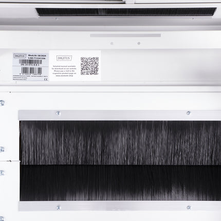 47U Patchkast 800x800x2244 mm (BxDxH) lichtgrijs